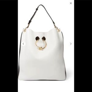 JW Anderson Pierce Hobo Large B&W Shoulder Bag